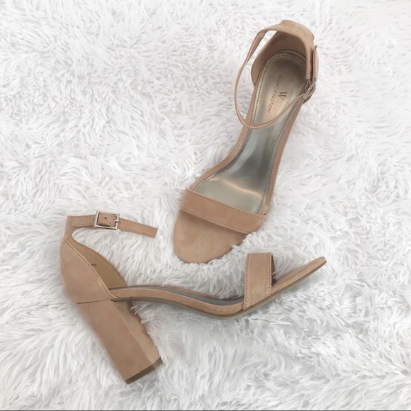 worthington womens beckwith block heeled sandals